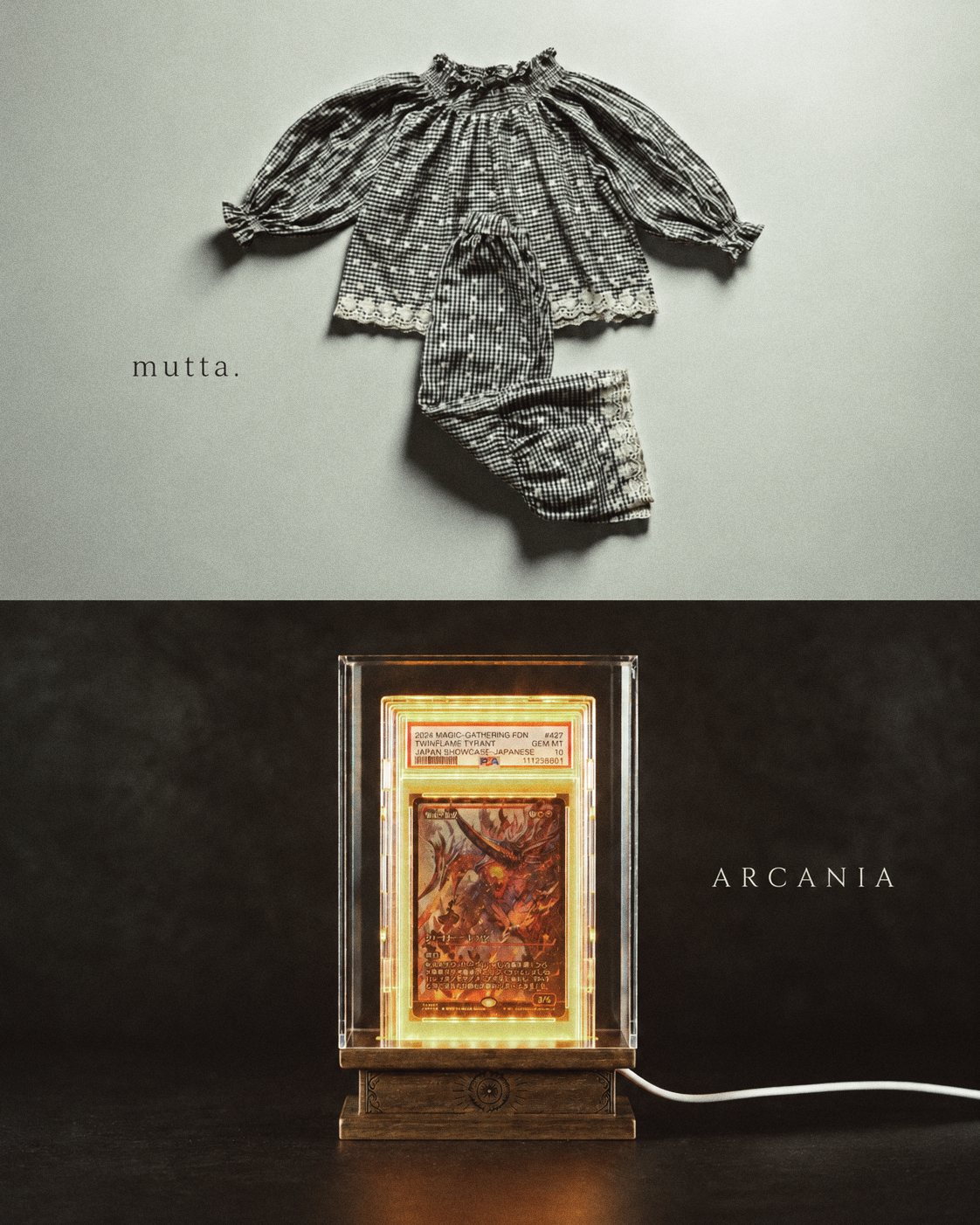 mutta.の洋服とARCANIAのThe Ember Relic